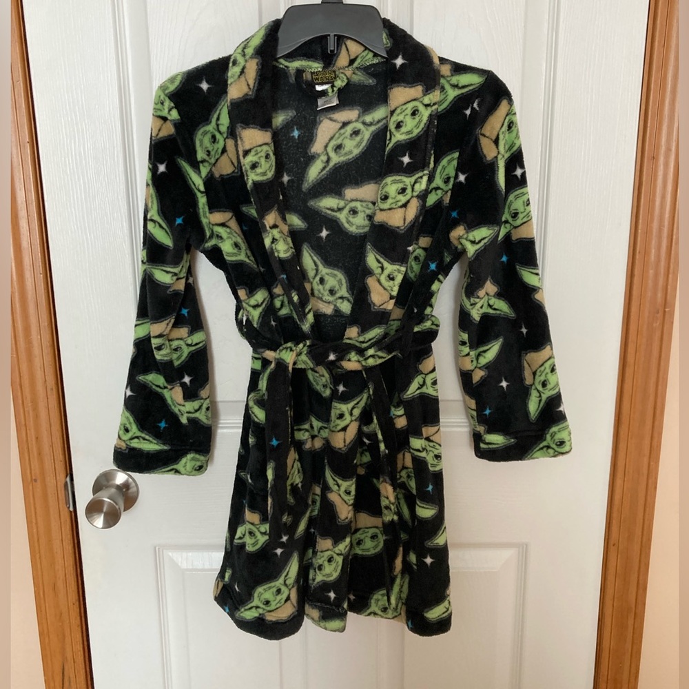Star Wars Kids Robe - Green and Black SZ 12